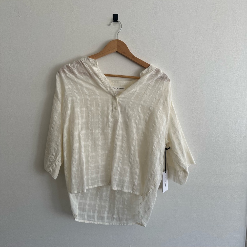 Apiece Apart Shirred Mission Top